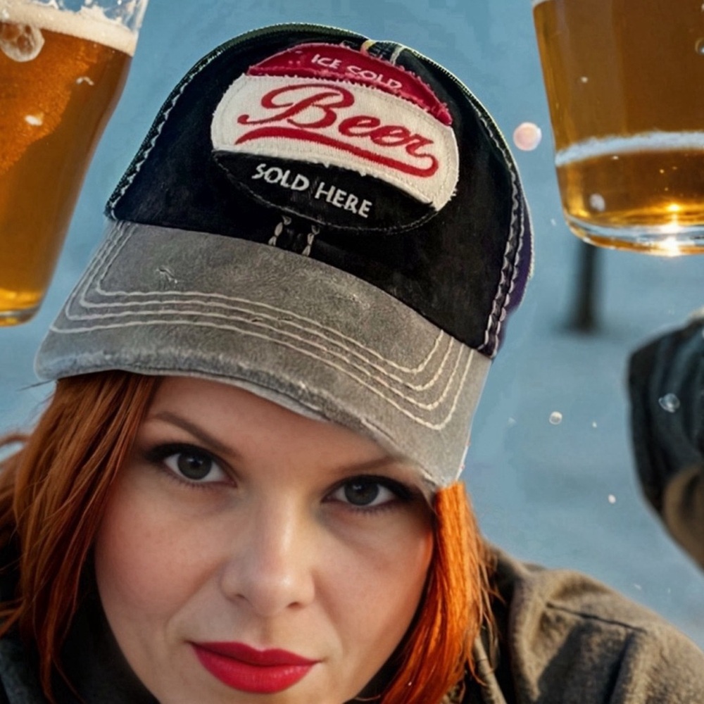 ❤️5 for $25❤️ - Ice Cold Beer Sold Here cap - distressed by design - per…